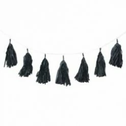 Five Star Black Tassel Garland | 3M Tassels