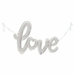Jaz Trading Love Balloon Silver Script