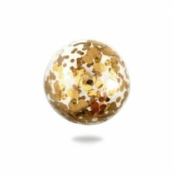 Splosh Gold Confetti Beach Ball Inflatables