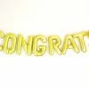Not Specified CONGRATS Foil Balloon Kit - Air Fill Only A