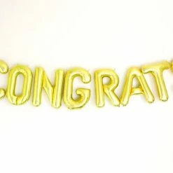 Not Specified CONGRATS Foil Balloon Kit - Air Fill Only A