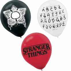 Balloon Agencies Stranger Thing's Stranger Things Balloons Pk6