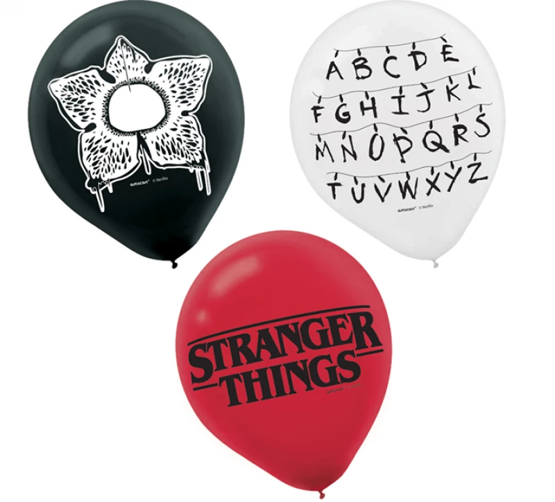 Balloon Agencies Stranger Thing's Stranger Things Balloons Pk6