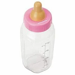 Metero Giant Baby Bottle - Pink Baby Shower