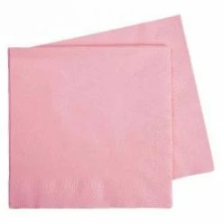 Five Star Pale Pink Napkins | Dinner Napkins | Premium Pk40 Napkins - Dinner