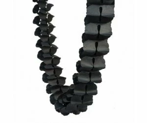 Five Star Honeycomb Garland | Black
