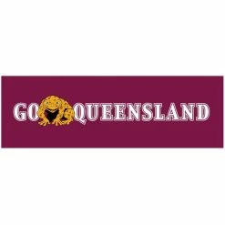 Not Specified Car Decal QLD Canetoad State Of Origin