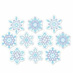 Not Specified Snowflakes Cutouts Mini PK10 Christmas