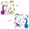 Not Specified Unicorn Photo Props - Glittered Pk16