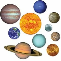 Not Specified Solar System & Planets Cutouts Pk10 Space Theme