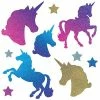 Balloon Agencies Unicorn Cutouts Holographic Assorted Designs Pk10