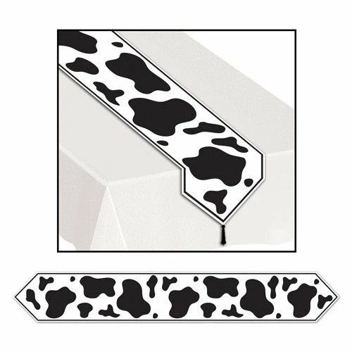 Balloon Agencies Cow Print Table Runner Table Runners