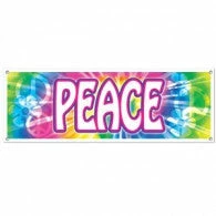 Balloon Agencies Peace Banner Hippi / Retro