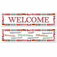 Balloon Agencies International Welcome Banner
