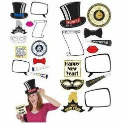 Party Planet New Years Photo Props