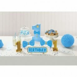Balloon Agencies 1st Birthday Table Decorating Kit | Blue Decorating Kits