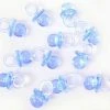 Balloon Agencies Baby Shower Mini Baby Pacifiers |Blue Pk24
