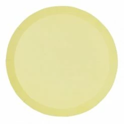 Five Star Pastel Yellow Paper Plates | Round | Lunch Pk10
