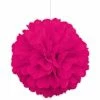 Metero Tissue Paper Puff Ball - Pink | 40cm Puff Ball Hanging Decorations