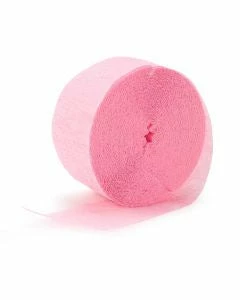 Alpen Light Pink Streamers - Crepe Paper