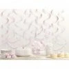 Balloon Agencies Rose Gold, Blush & White Hanging Swirls Pk12 Hanging Decorations
