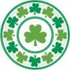 Balloon Agencies Clover Plates | Shamrock Print | St Patricks