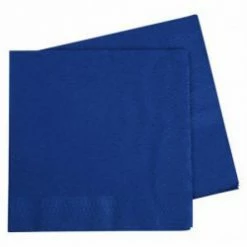 Five Star Napkins - Dinner True Blue Napkins | Dinner Napkins | Premium Pk40