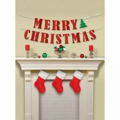 Balloon Agencies Merry Christmas Sparkling Banner