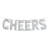 Not Specified CHEERS Foil Balloon Kit - Air Fill Only Letters, Number & KITS - AIR FILLED