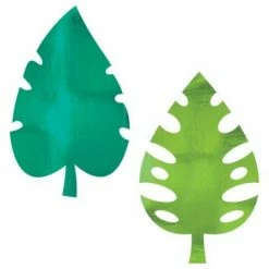 Balloon Agencies Palm Leaves Foil | Place Mats PK8 Everything Leaf | Greenery Theme
