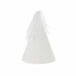 Five Star White Party Hats With Tassel