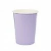 Five Star Paper Cups - Plain Lilac Paper Cups 266ml Pk 10