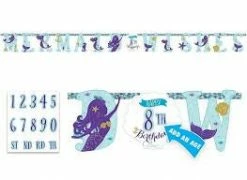 Balloon Agencies Mermaid - Letter Banner Kit