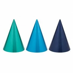 Balloon Agencies Party Hats | Metallic Blues 12pk