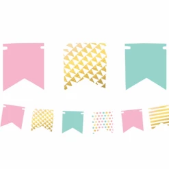 Balloon Agencies Pastel Banner | Pennant Banner | Mini