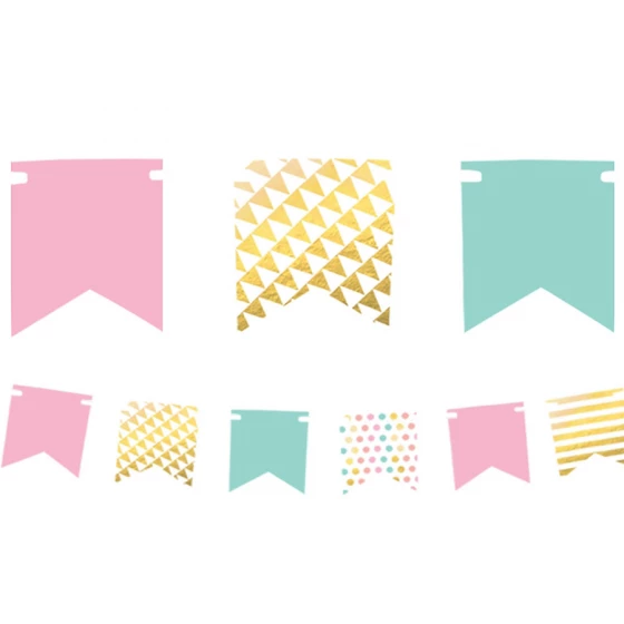 Balloon Agencies Pastel Banner | Pennant Banner | Mini