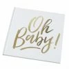 Balloon Agencies Oh Baby Gold Foiled Guest Book Ginger Ray