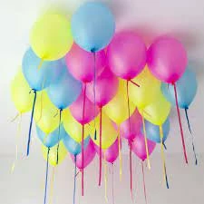 Not Specified Ceiling Balloons Neon Ceiling Helium Balloons - Singles Or Packs