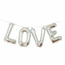 Not Specified Letters, Number & KITS - AIR FILLED LOVE Foil Balloon Kit - Air Fill Only