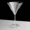 Five Star Cocktail Martini Glasses Plastic Pk8 - 275ml