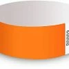 Not Specified Party Supplies Neon Orange Wristbands - Packet Of 50