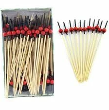 Not Specified Decorated Pick Black Top W/Red Ball 12cm Box100