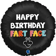 Not Specified Happy Birthday Fart Face Balloon / Bouquet
