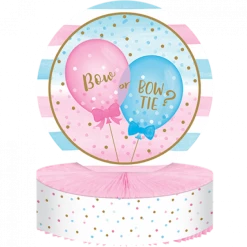 Balloon Agencies Gender Reveal Honeycomb Centerpiece | 30cm X 23cm