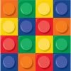 Balloon Agencies Lego/Block Beverage Napkins Pk16 Lego / Block
