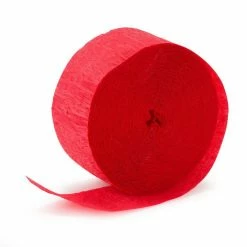 Alpen Red Streamers - Crepe Paper