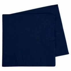 Five Star Napkins - Dinner Navy Blue Napkins | Dinner Napkins | Premium Pk40