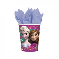 Balloon Agencies Cups - Printed Frozen Paper Cups 8pk