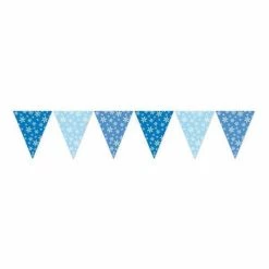 Not Specified Christmas Snowflakes Flag Bunting