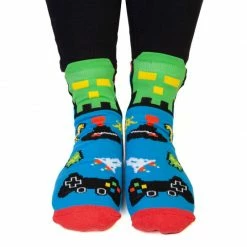 MDI Novelty Socks Gamer Socks 'GAME OVER' On The Bottom